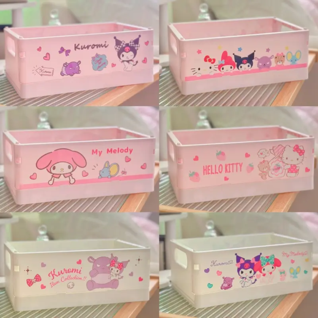 Sanrio Storage Crate Box