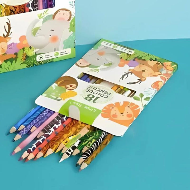 Jungle Theme Color Pencil