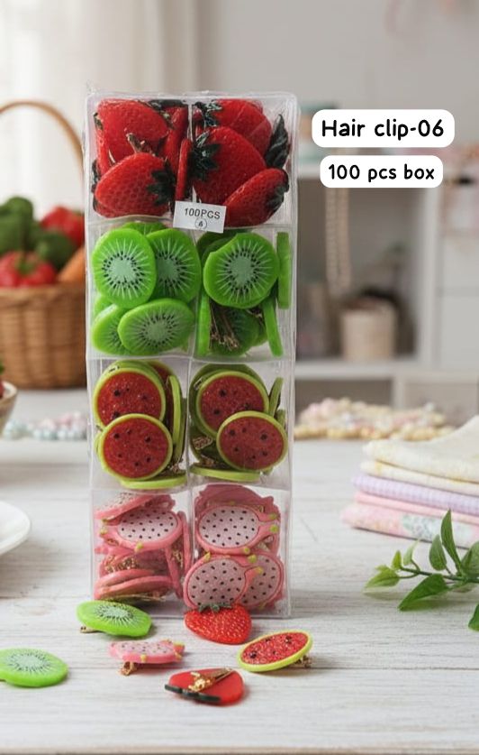 Fruit Hair clips (pair)