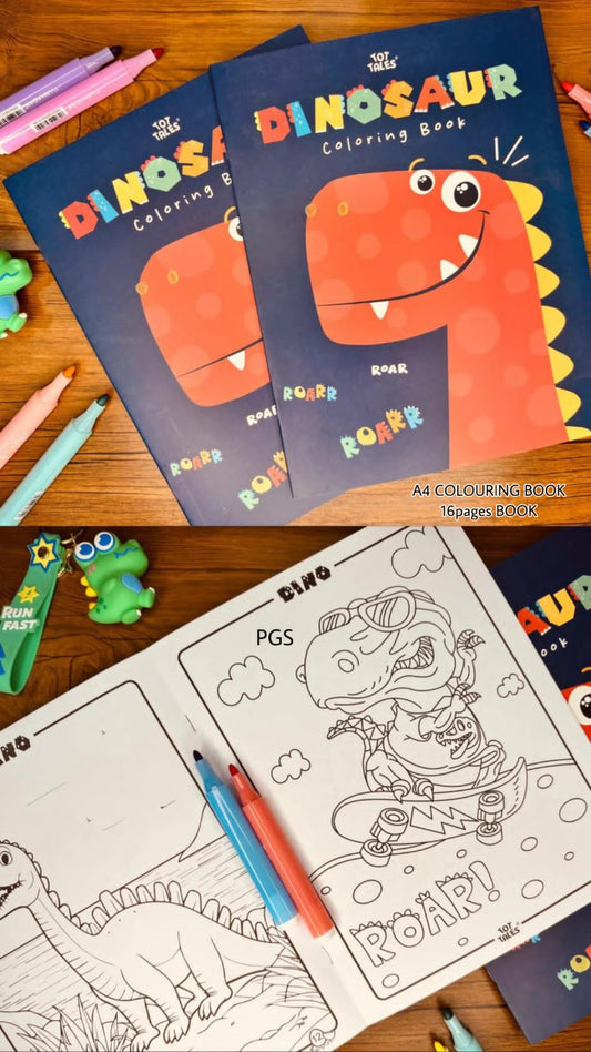 Cartoon Coloring Book