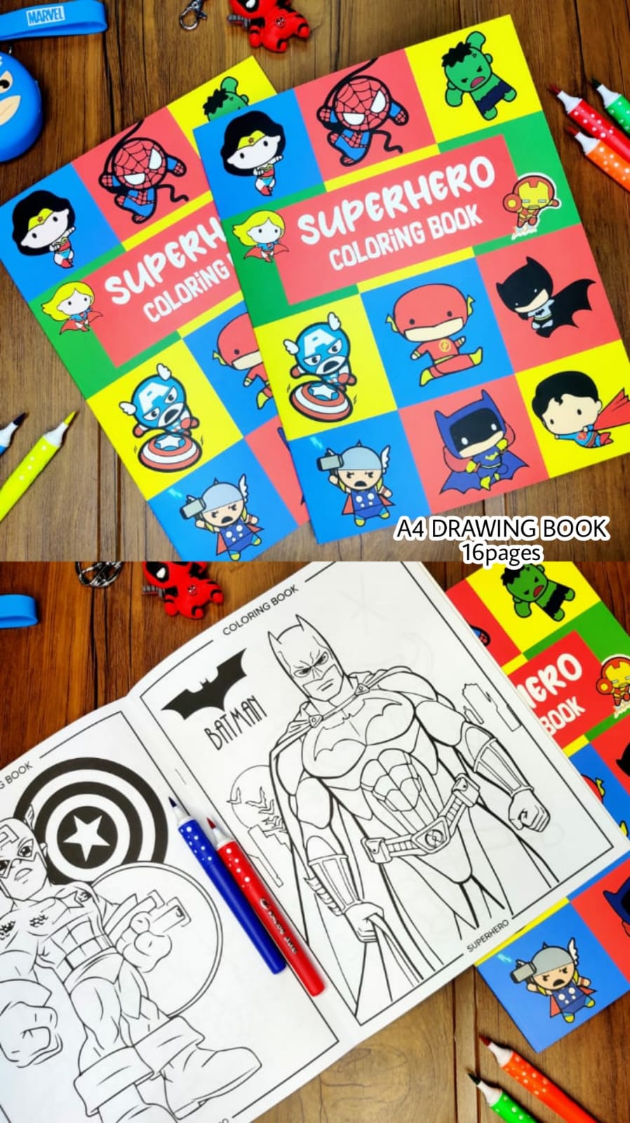 Cartoon Coloring Book