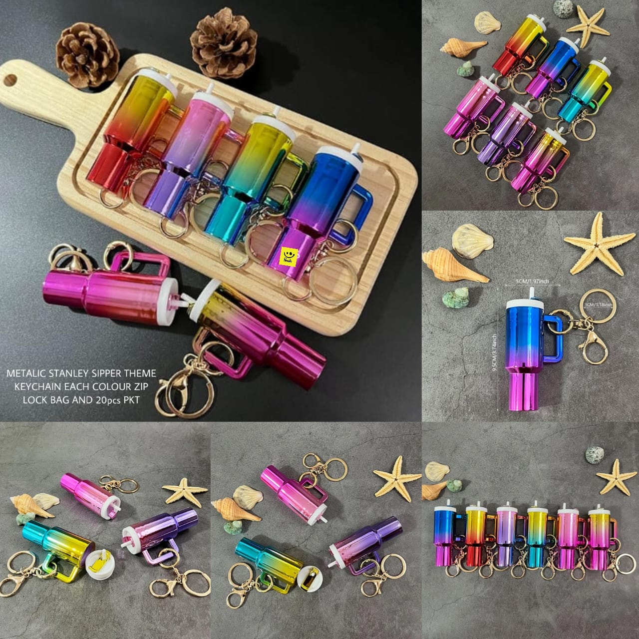 Mini Tumbler Keychain