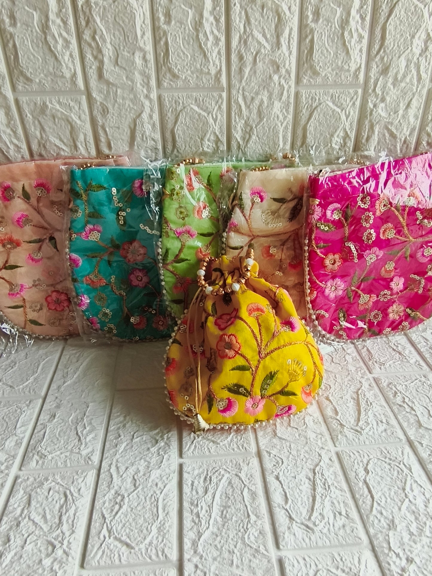 Embroidery Potli Bags