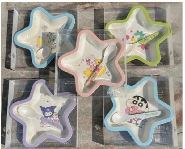 Star Plate & Spoon Set
