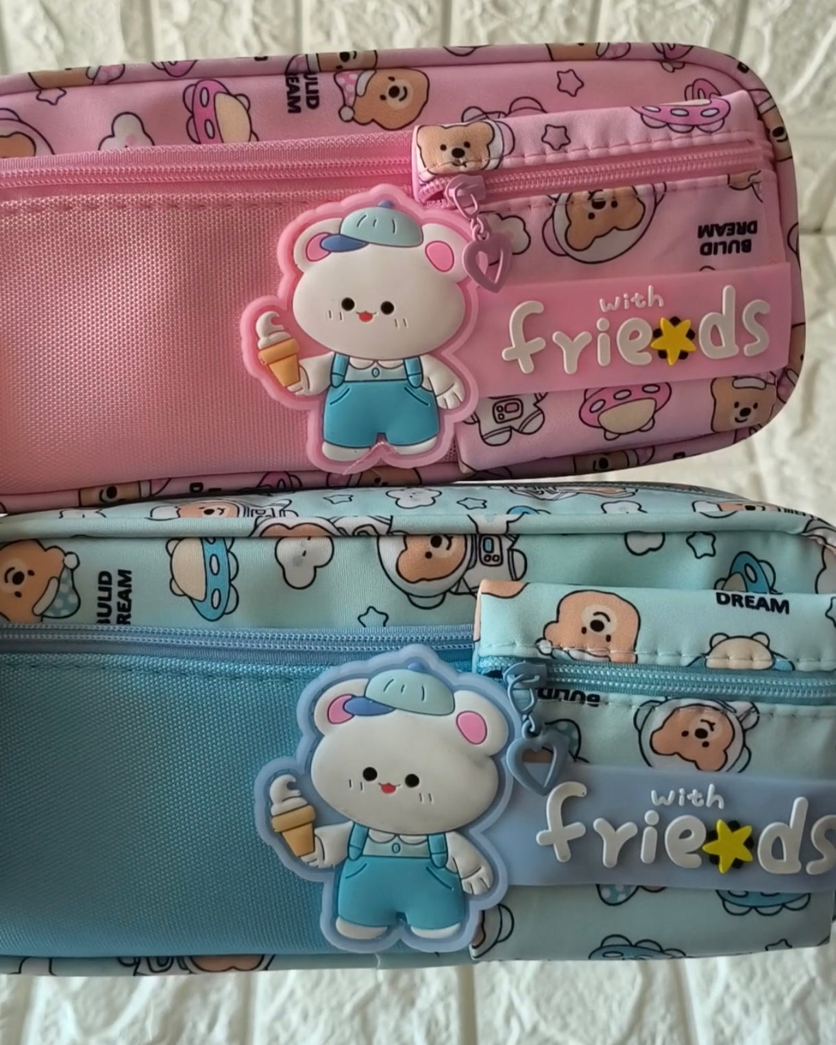 Teddy & Friends Pencil Case