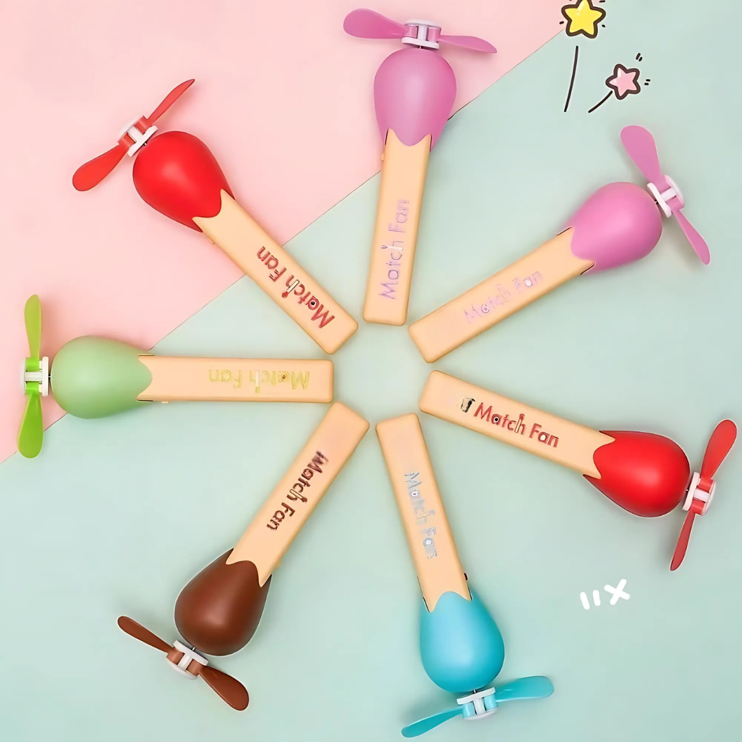 Rechargable Portable Fan (Match Stick)