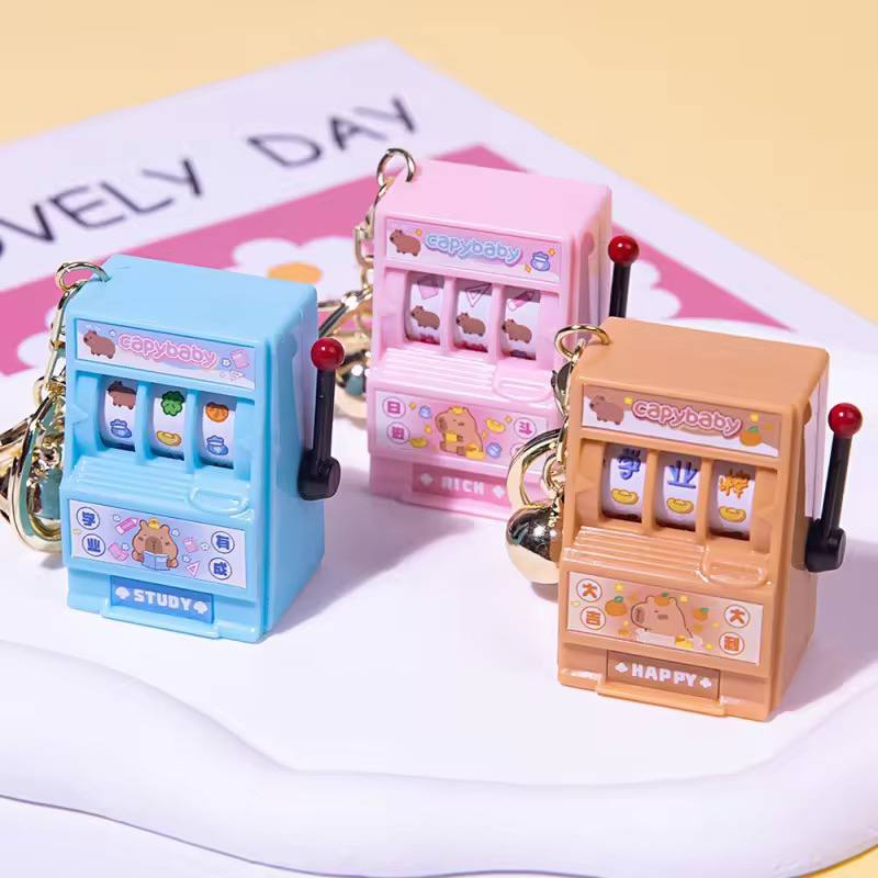 Jackpot Machine Keychain
