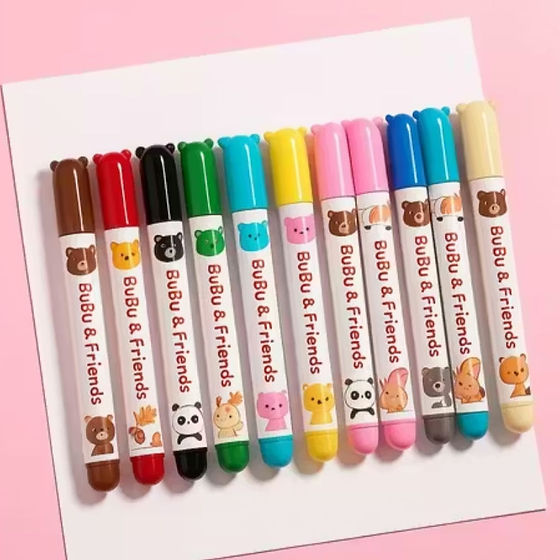 Washable Color Pen Set (12 shades)