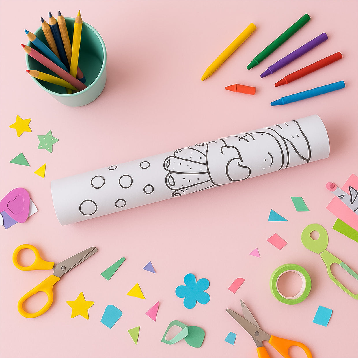 Colouring Roll