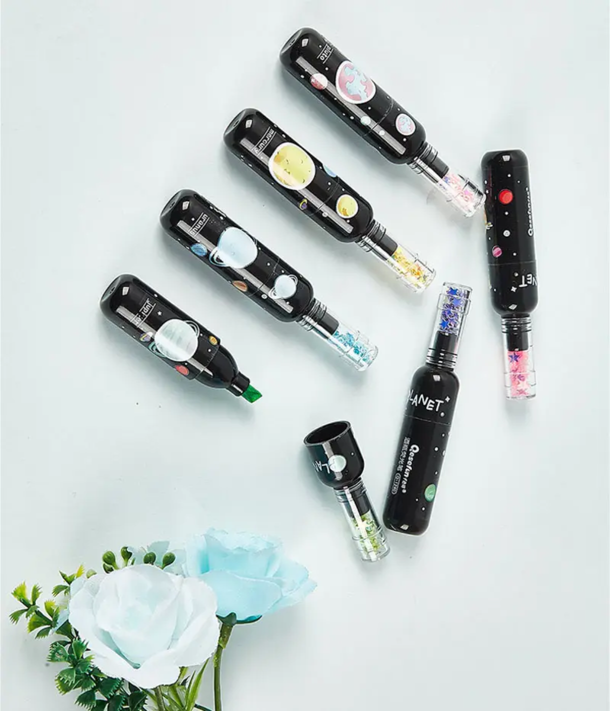Kawaii Planet Cute Mini Wine Bottle Highlighter