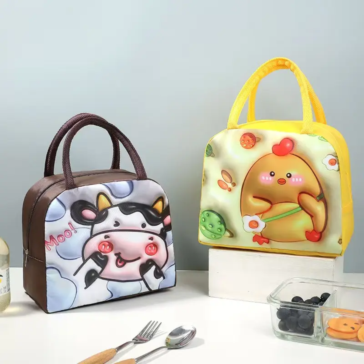 Cartoon Lunch Bag