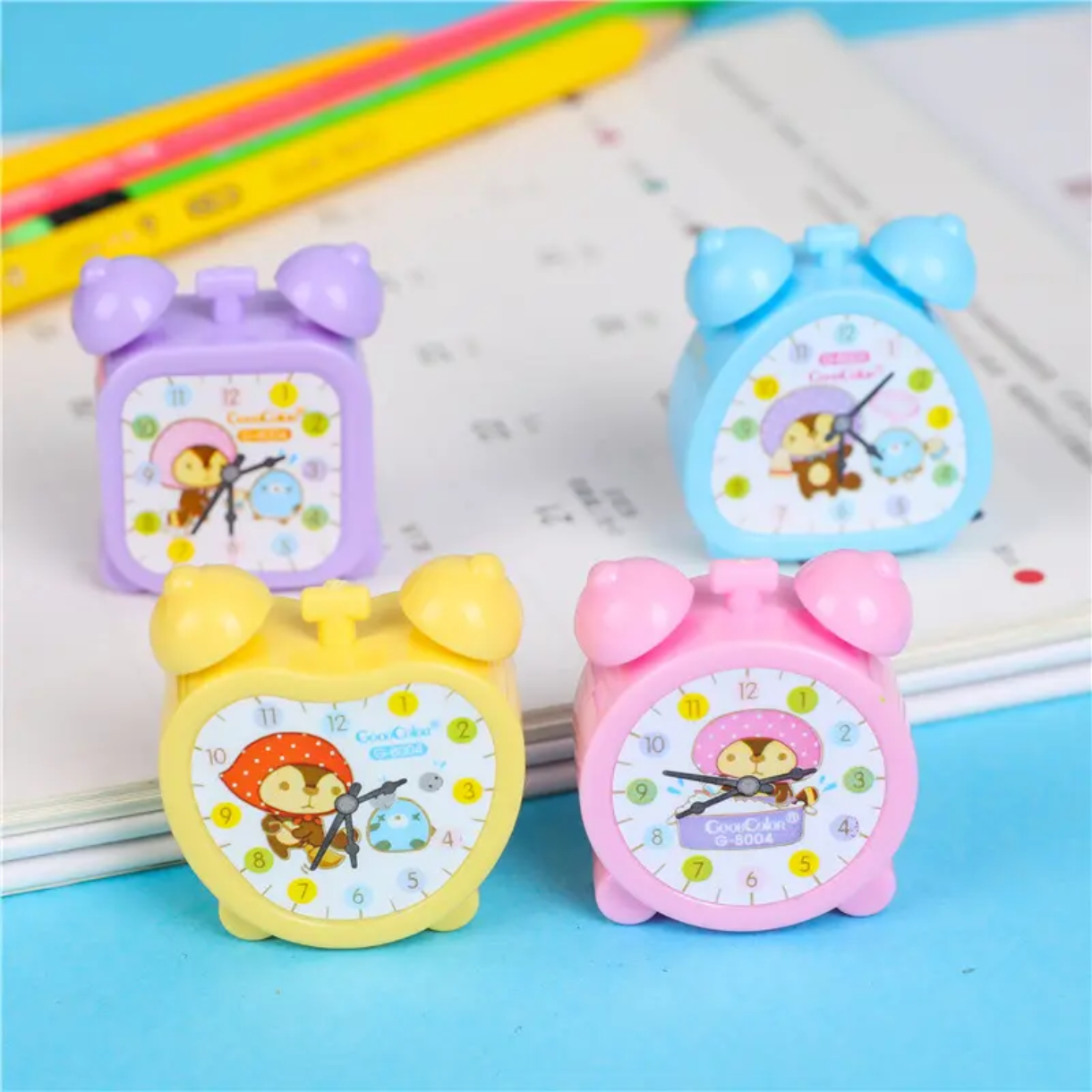 Sharpener Little Alarm Clock Shape