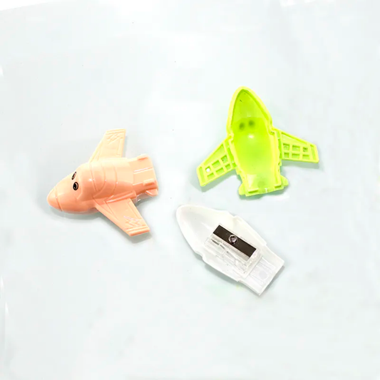 Airplane shape pencil sharpener (Pack of 4)