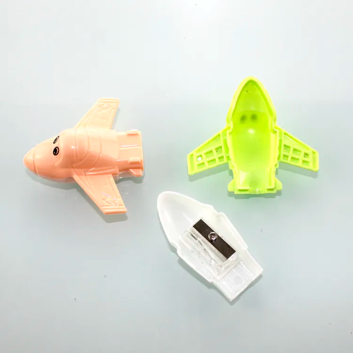 Airplane shape pencil sharpener (Pack of 4)