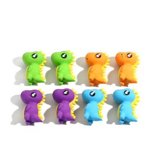 Dinosaur Shape Eraser (Pack of 3)