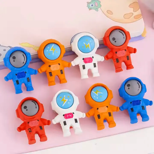 Astronaut Shape Eraser (Pack of 3)