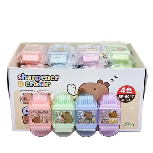 3 In 1 Eraser with brush