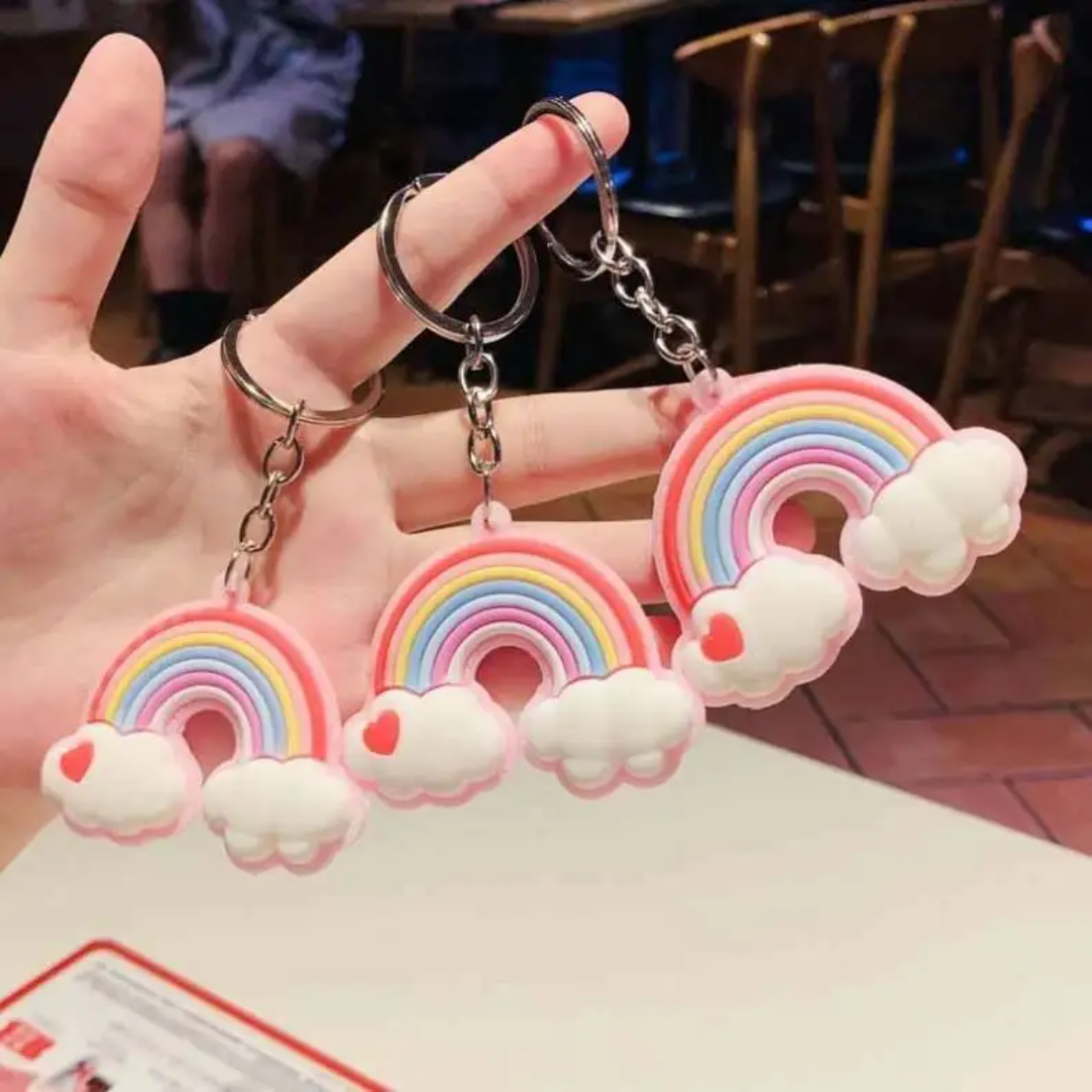 Rainbow Keychains (Pack of 5)