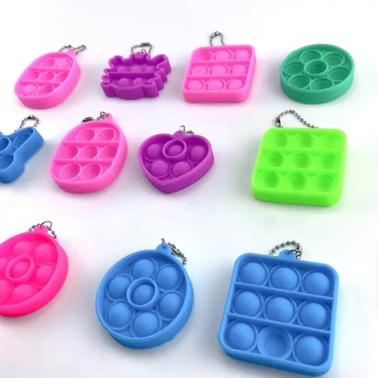 Pop it keychain (Pack of 5)