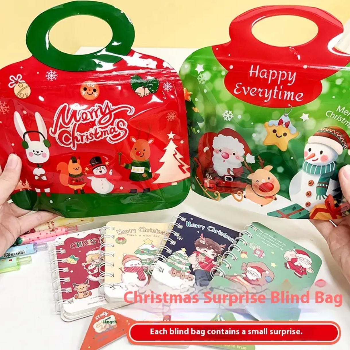 Christmas Bag with Diary