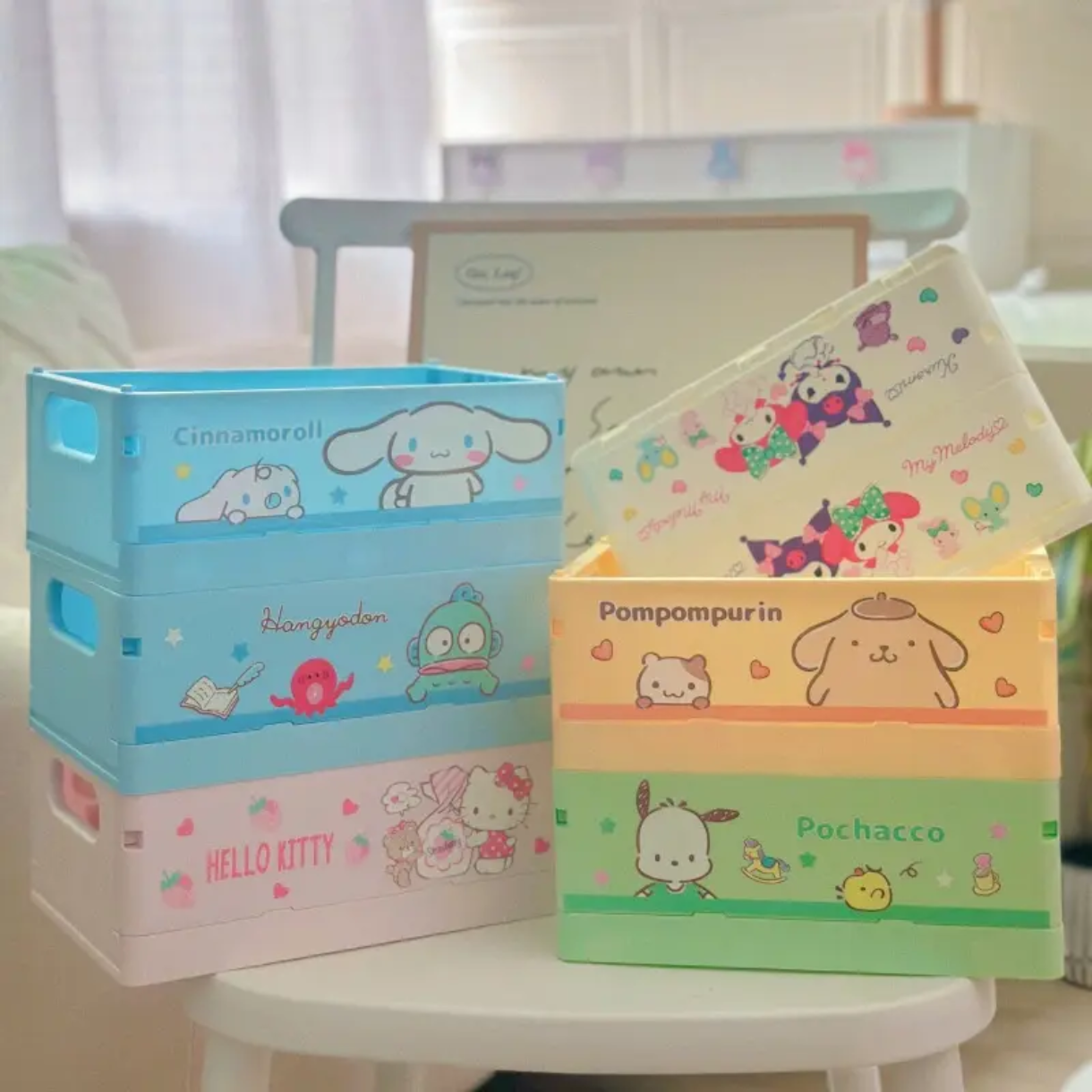 Sanrio Storage Crate Box