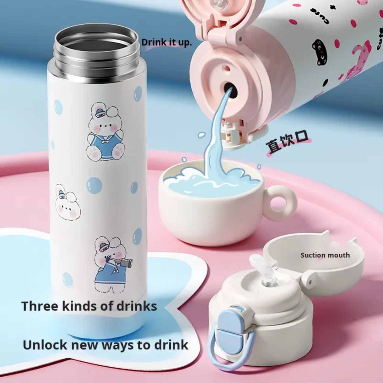 Double Drink Thermo Cup (500 ml)