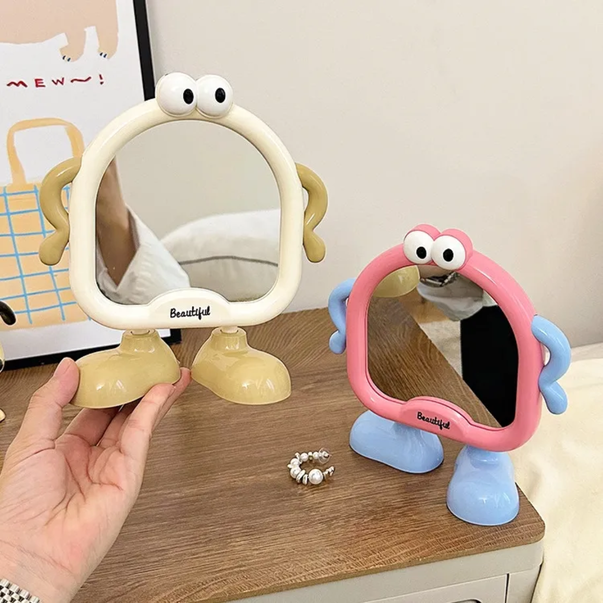 Kawaii Desk Mirror