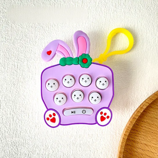 Pop Push Game Keychain