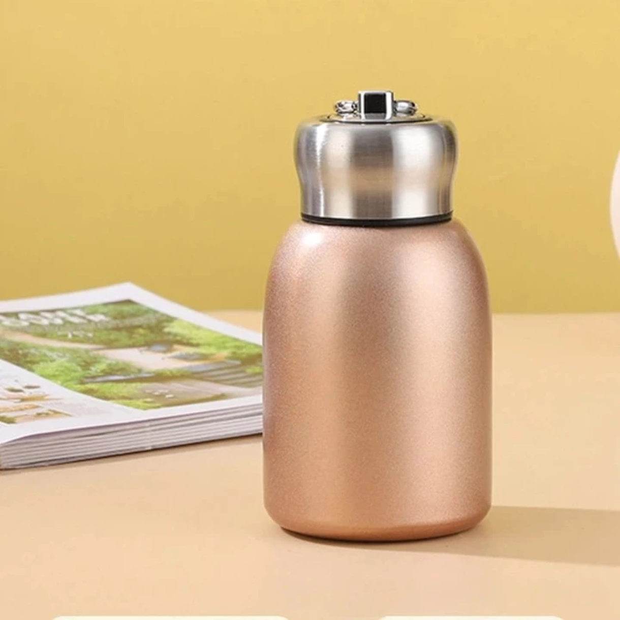 Vaccum Water Bottle With Stickers