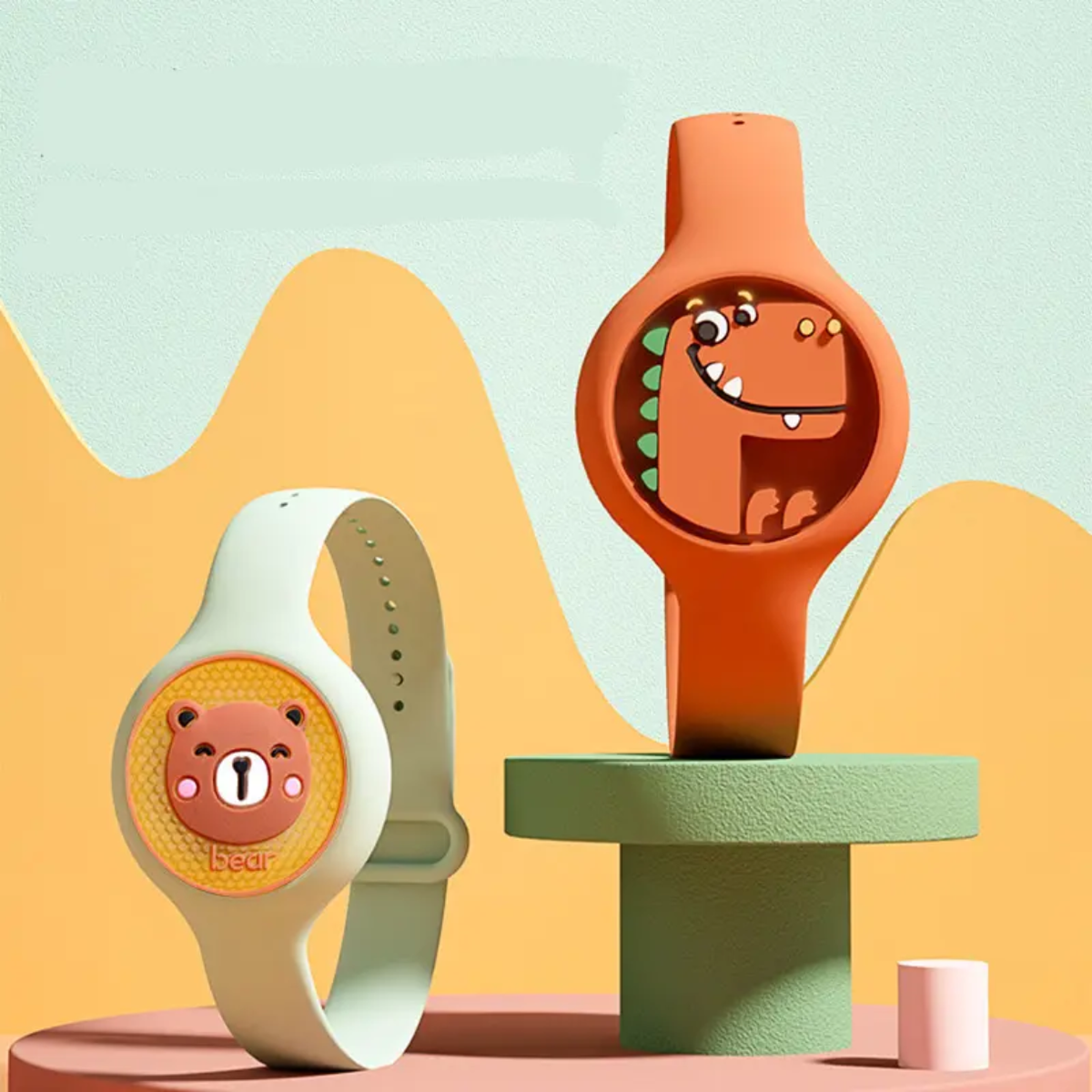 Silicon Cartoon Wrist Band