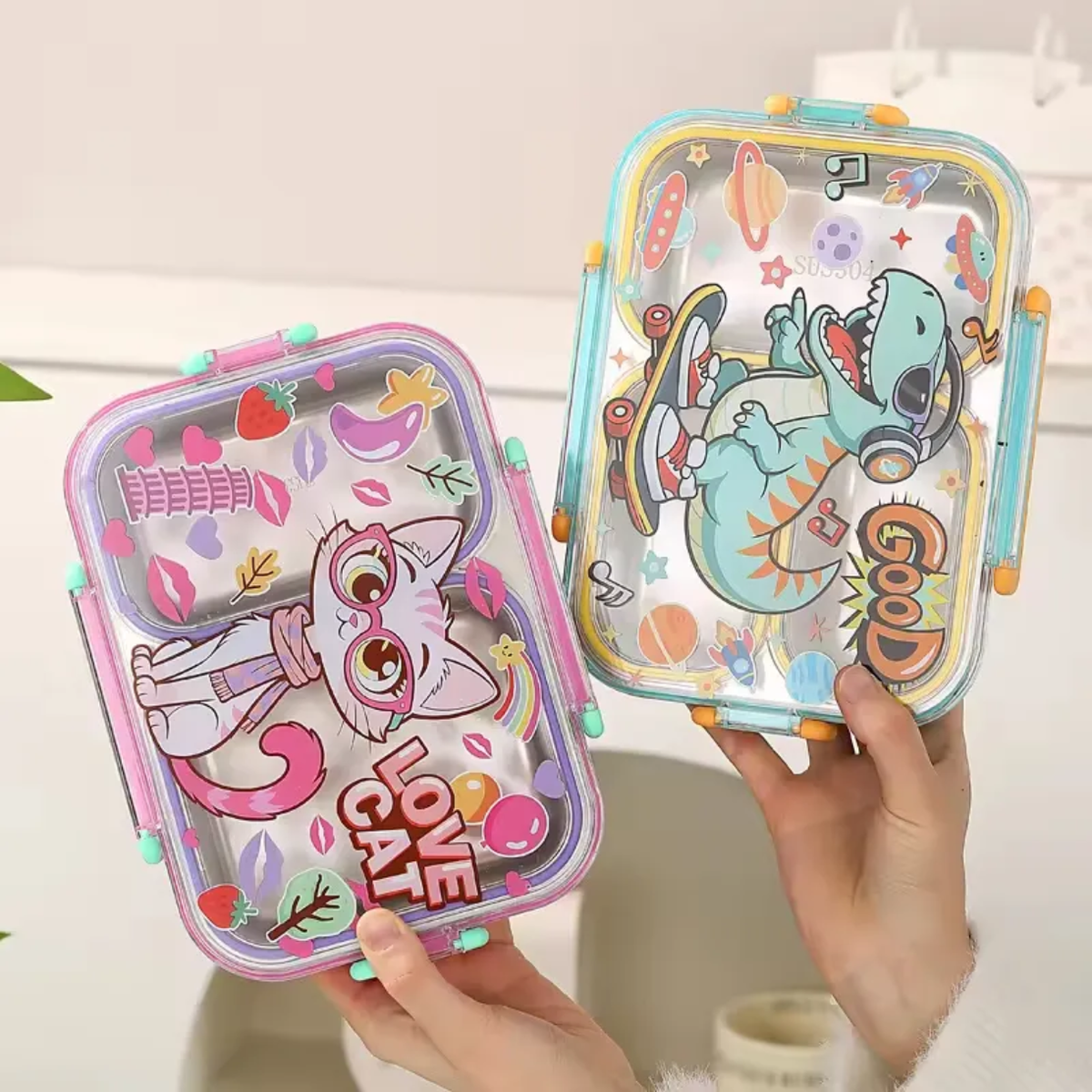 Cartoon Bento Lunch Box