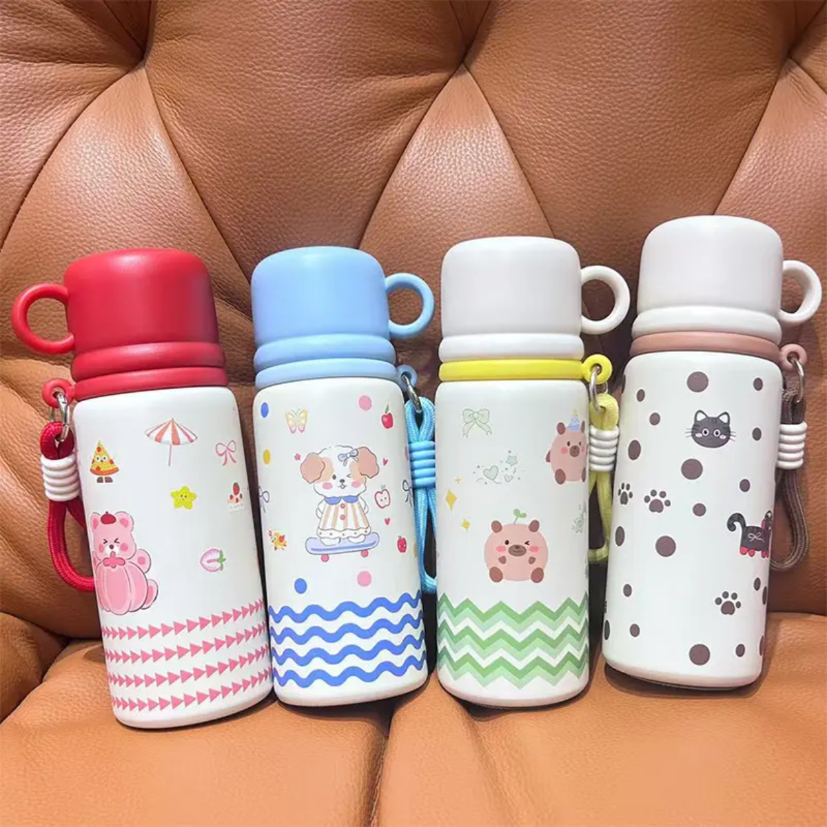 Vaccum Flask With Cup Lid
