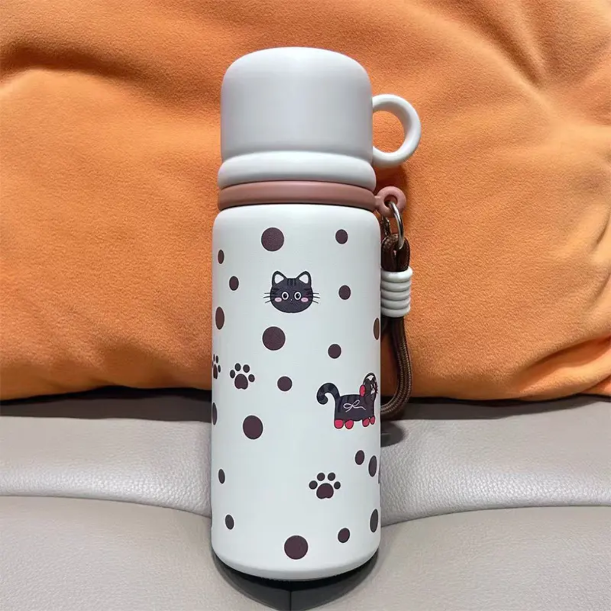 Vaccum Flask With Cup Lid