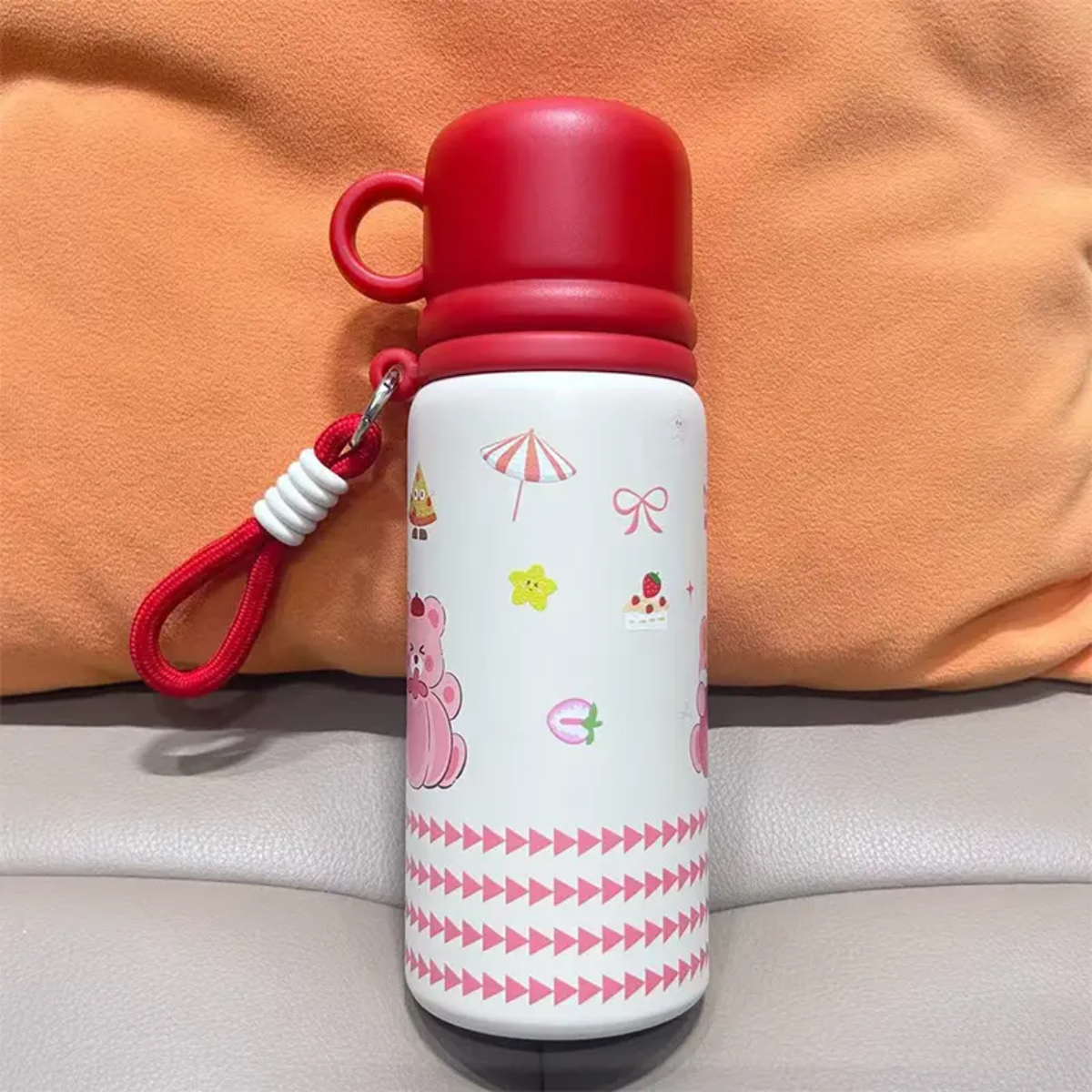 Vaccum Flask With Cup Lid