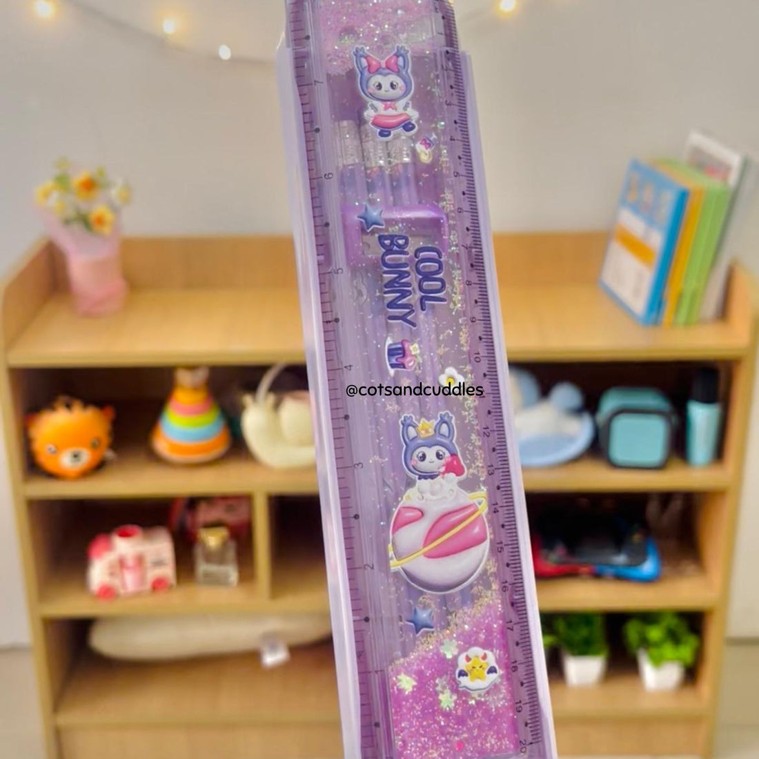 Glitter Scale Stationery Set