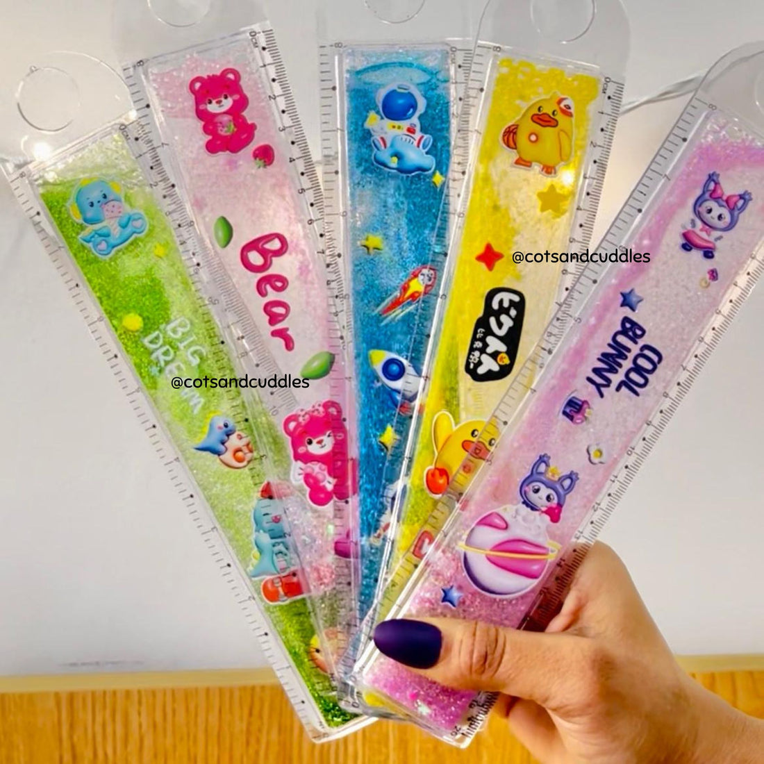 Glitter Scale Stationery Set