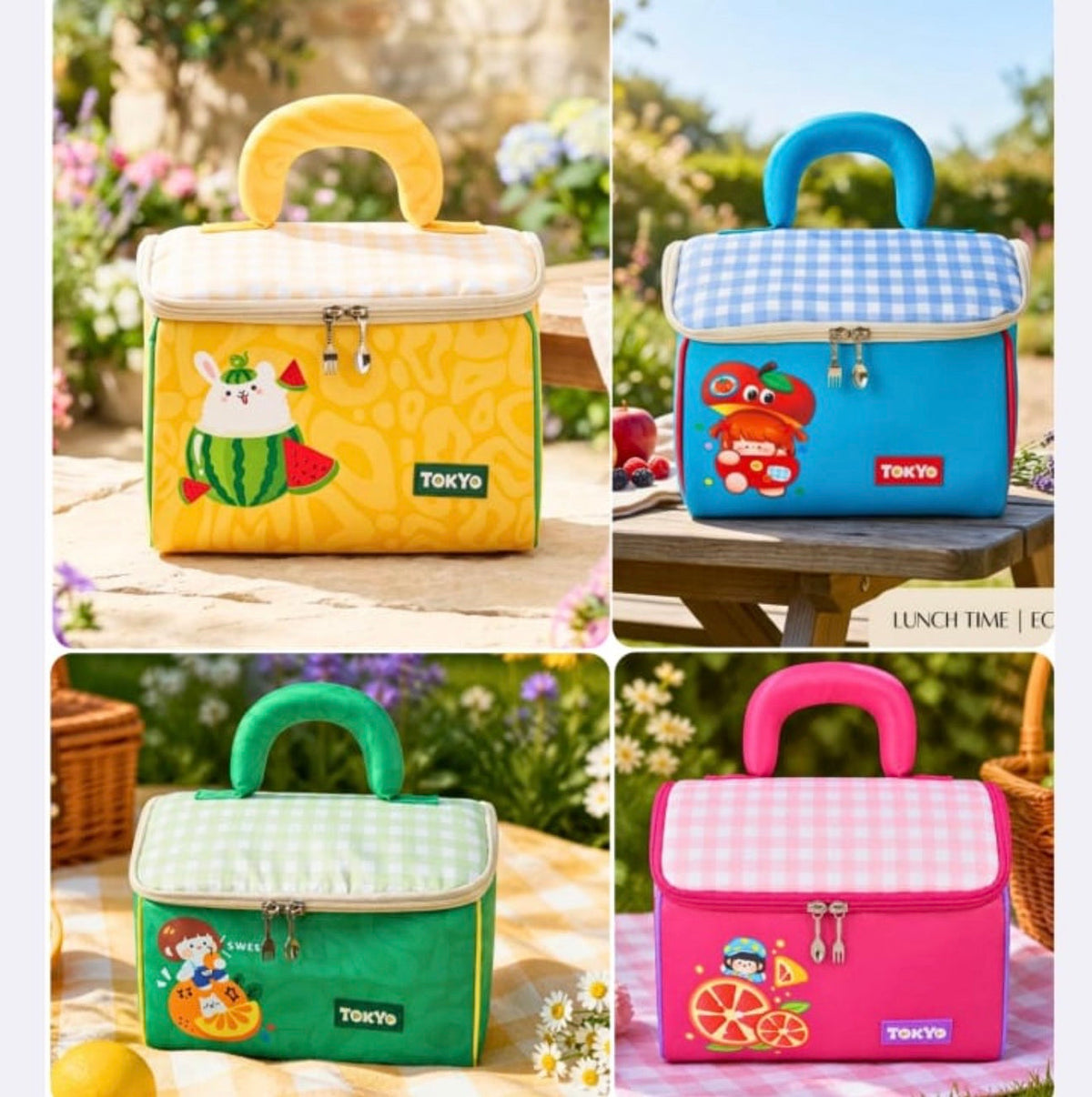 Kawaii Insulated Lunch Bag
