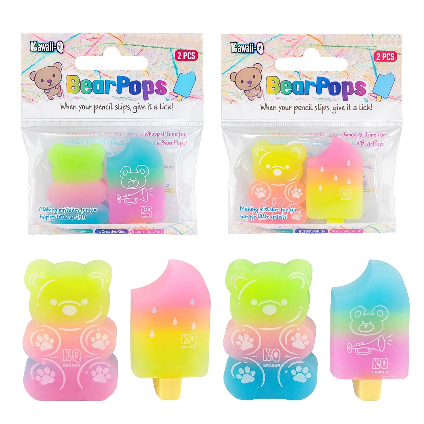 Bear Pop Eraser