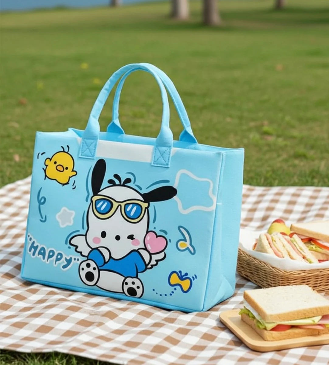 Tote Bag With Zip
