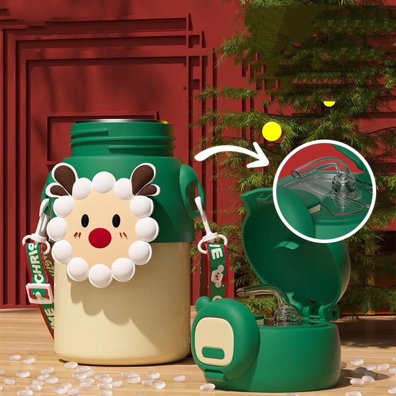 Christmas water bottle