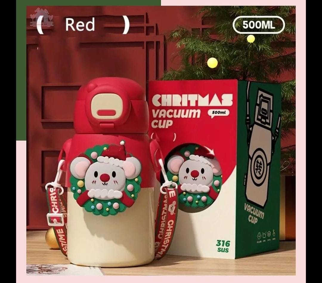 Christmas water bottle