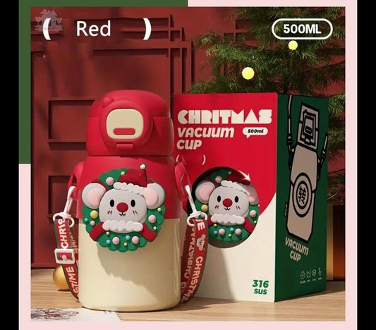 Christmas water bottle