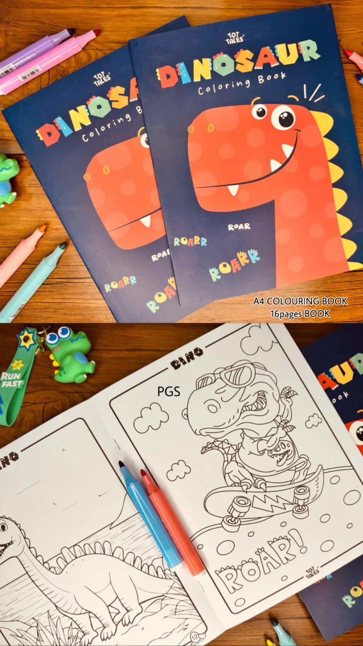 Cartoon Coloring Book