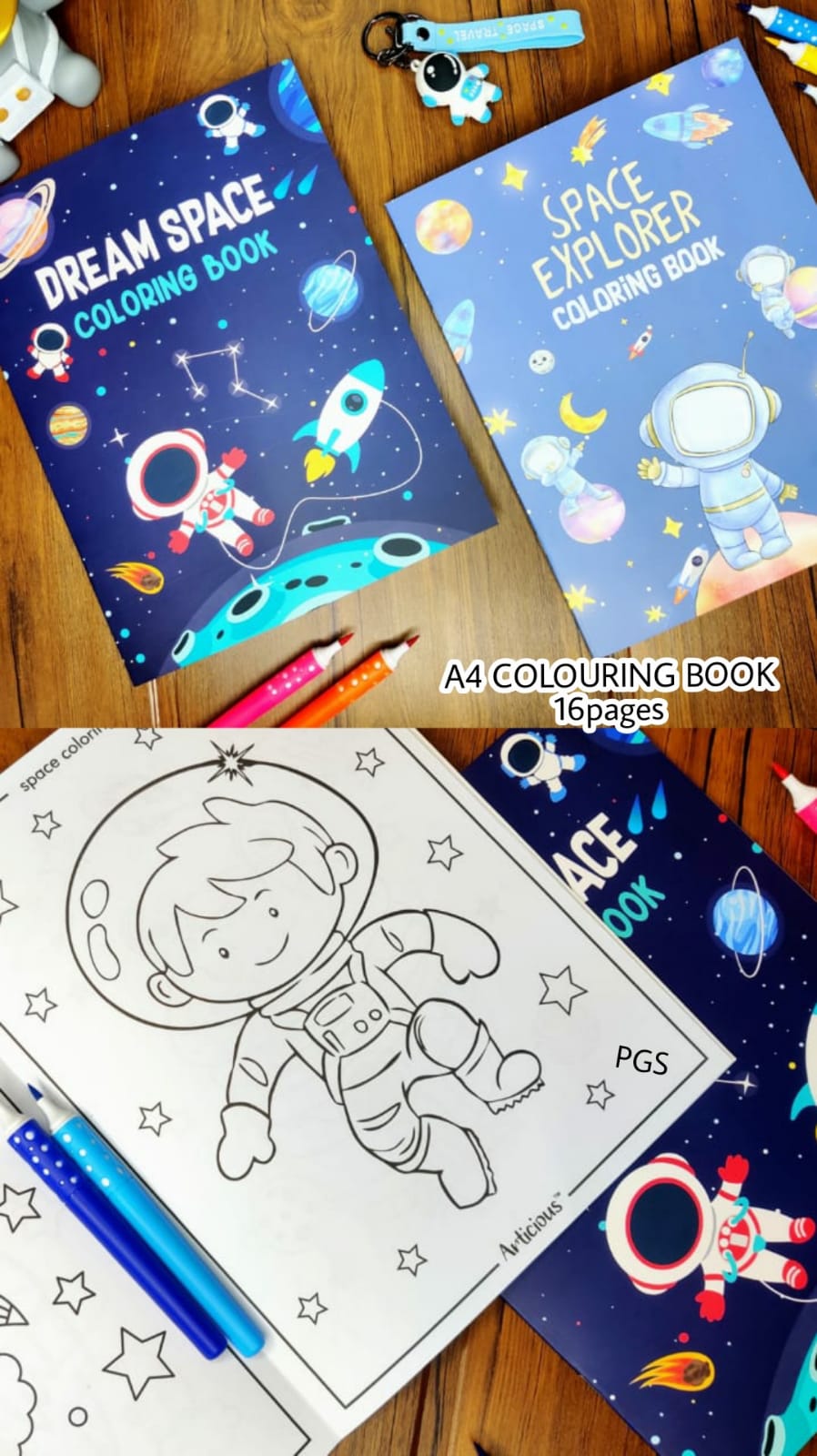 Cartoon Coloring Book