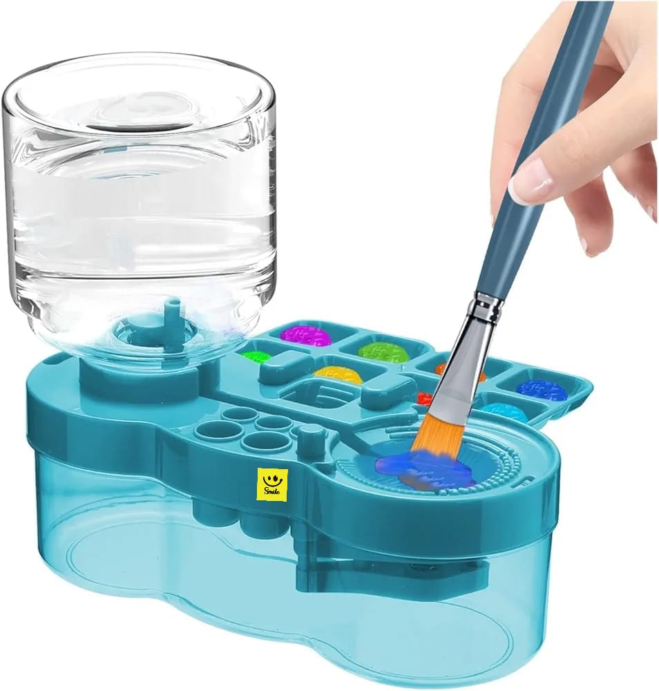 Paint Brush Cleaner With Paint Tray