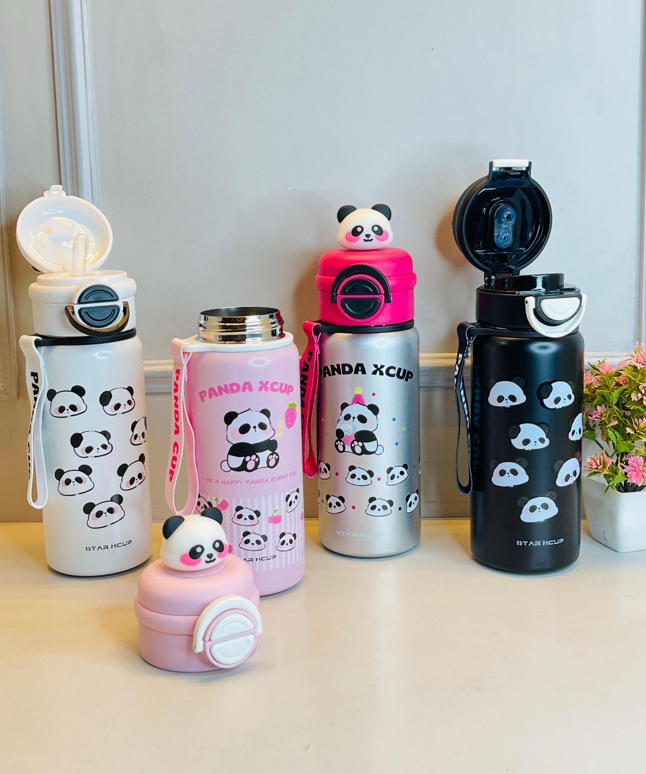 Panda Double Mouth Sipper