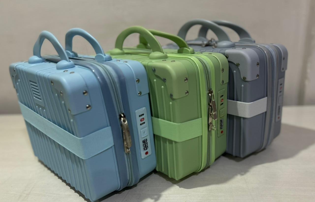 Mini Cosmetic Suitcase Bag