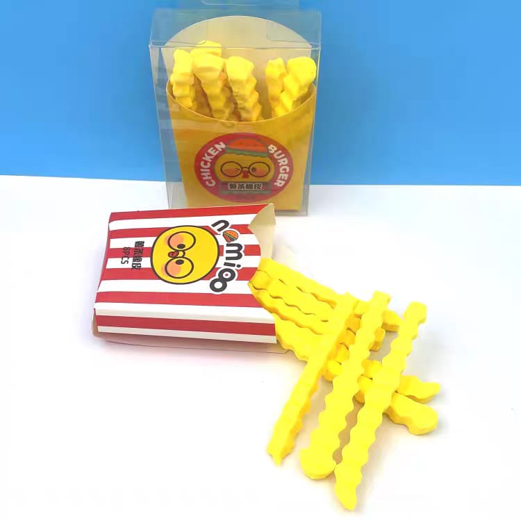 Cute Fries Eraser (2 sticks)