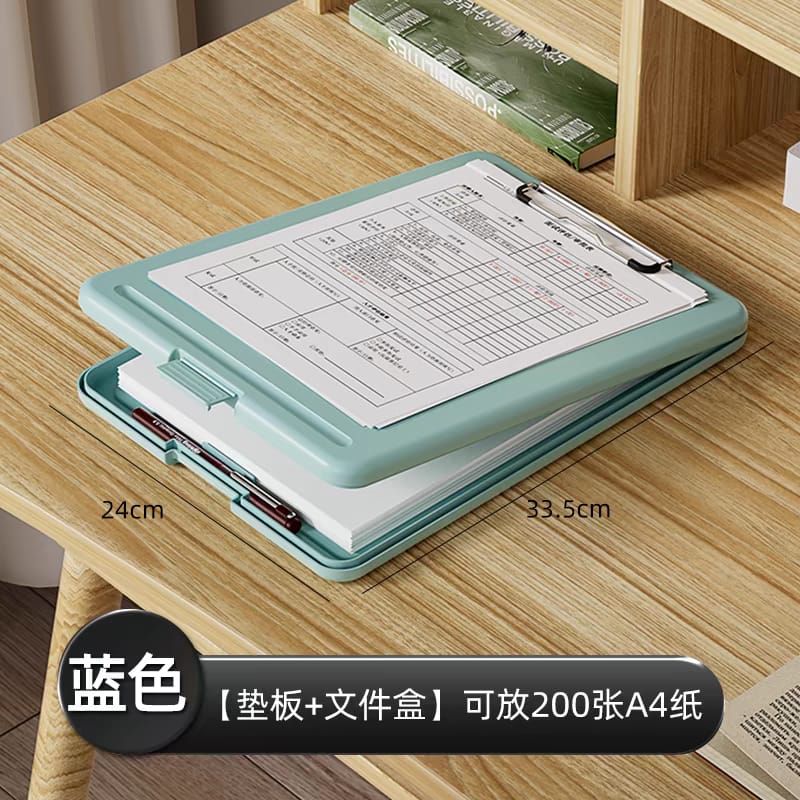 A4 Exam Board With Storage