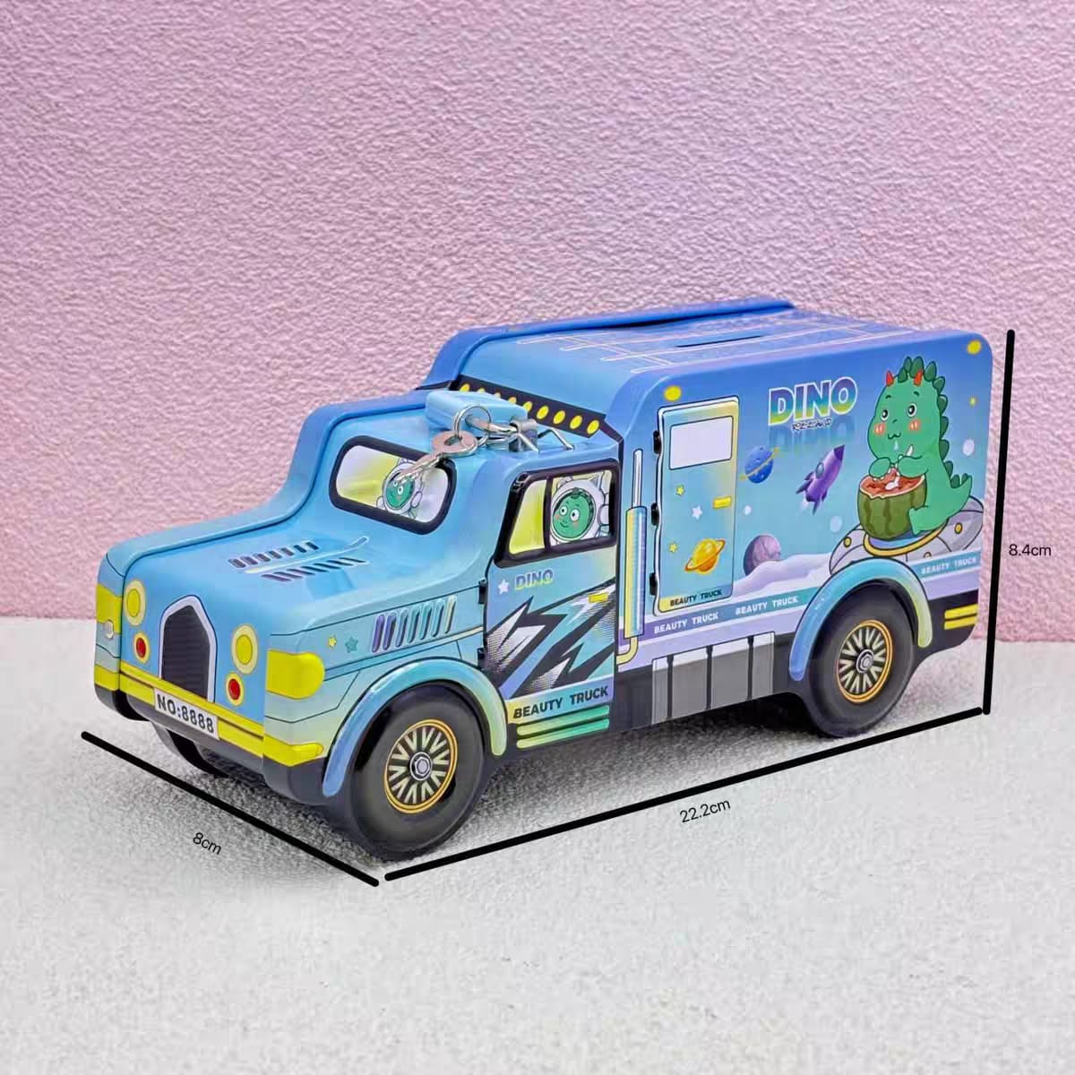 Car Shape Metal Money Bank